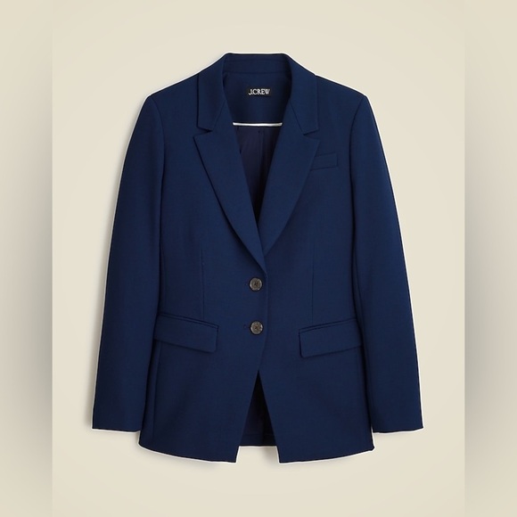 J Crew Madelyn blazer in four-season stretch CC289 - Picture 3 of 5
